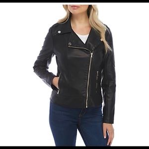 Leather Moto Jacket